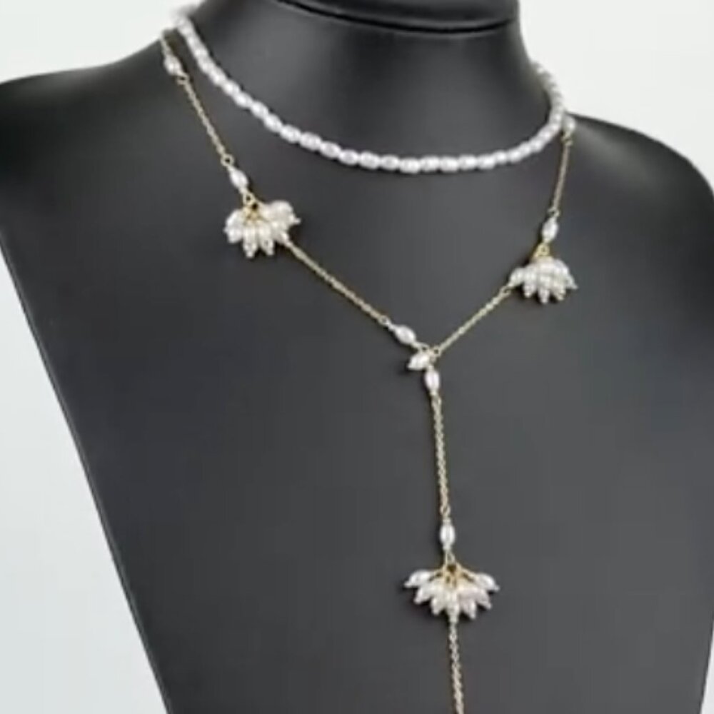 NEW! Pearls Choker Necklace